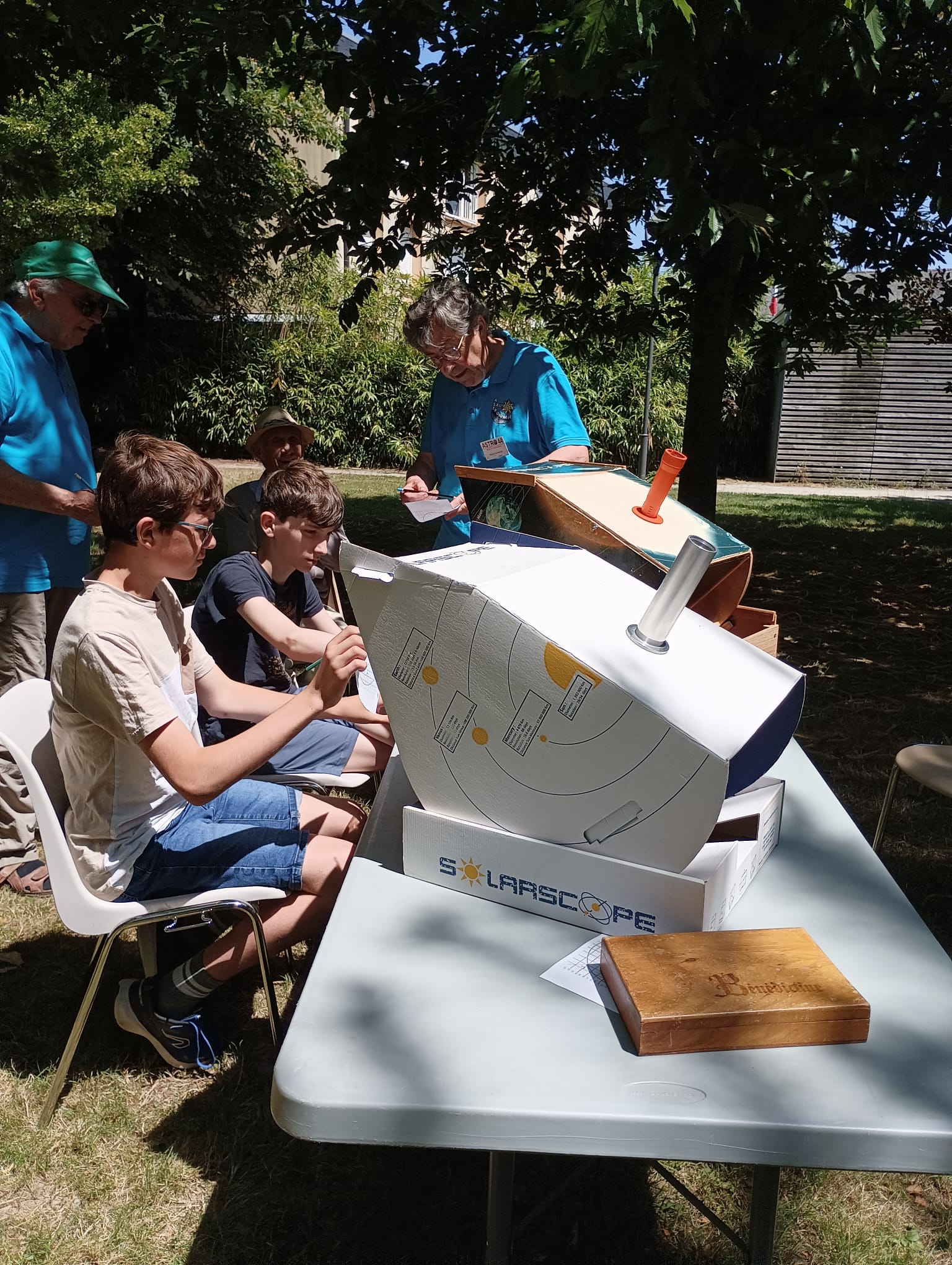 Clément au solarscope